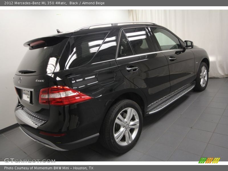 Black / Almond Beige 2012 Mercedes-Benz ML 350 4Matic