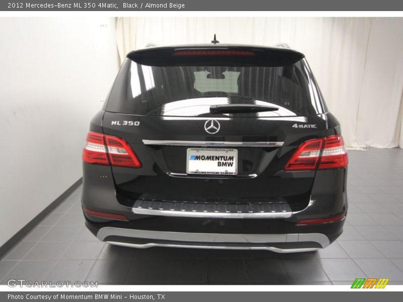 Black / Almond Beige 2012 Mercedes-Benz ML 350 4Matic