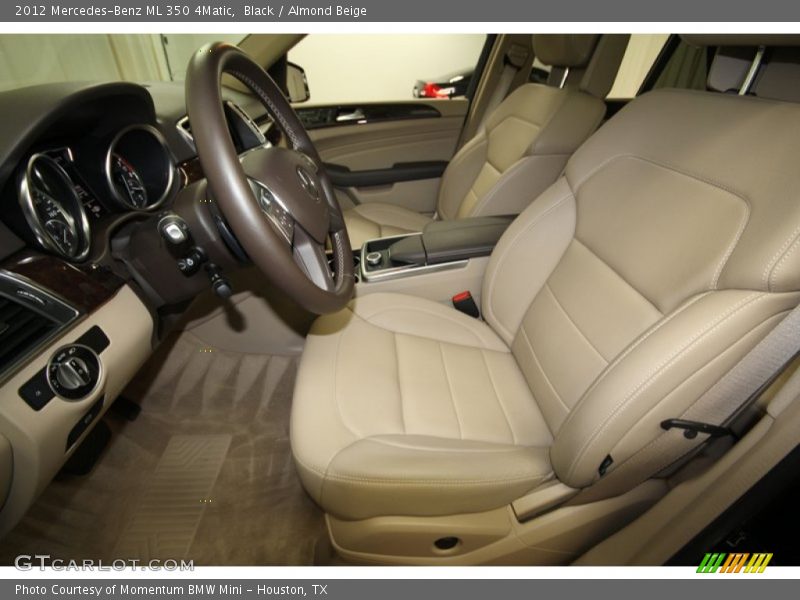 Black / Almond Beige 2012 Mercedes-Benz ML 350 4Matic