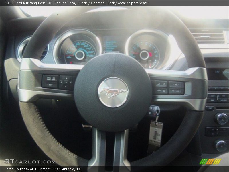 Black / Charcoal Black/Recaro Sport Seats 2013 Ford Mustang Boss 302 Laguna Seca