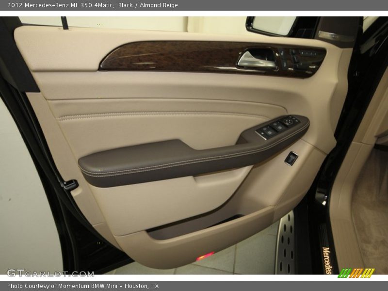 Black / Almond Beige 2012 Mercedes-Benz ML 350 4Matic