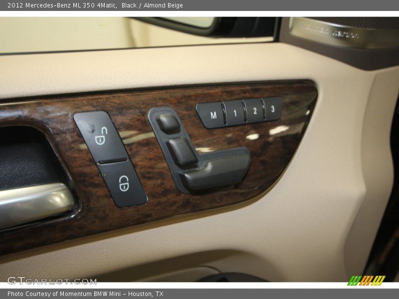 Black / Almond Beige 2012 Mercedes-Benz ML 350 4Matic