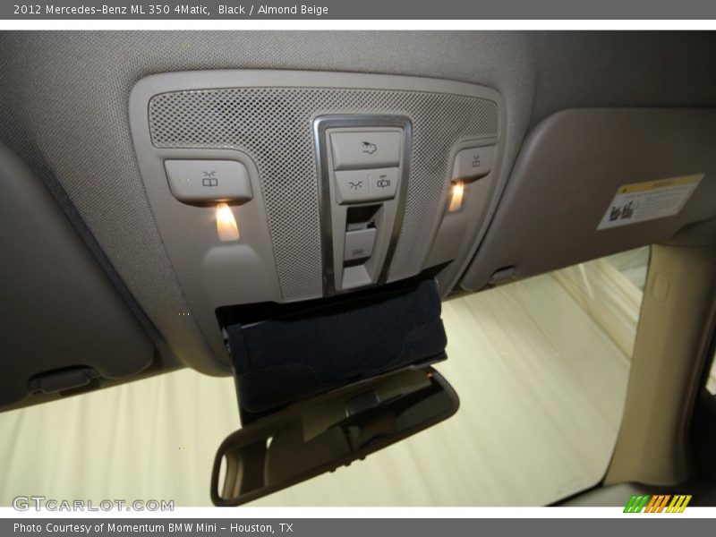 Black / Almond Beige 2012 Mercedes-Benz ML 350 4Matic