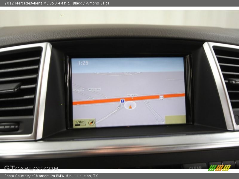 Black / Almond Beige 2012 Mercedes-Benz ML 350 4Matic
