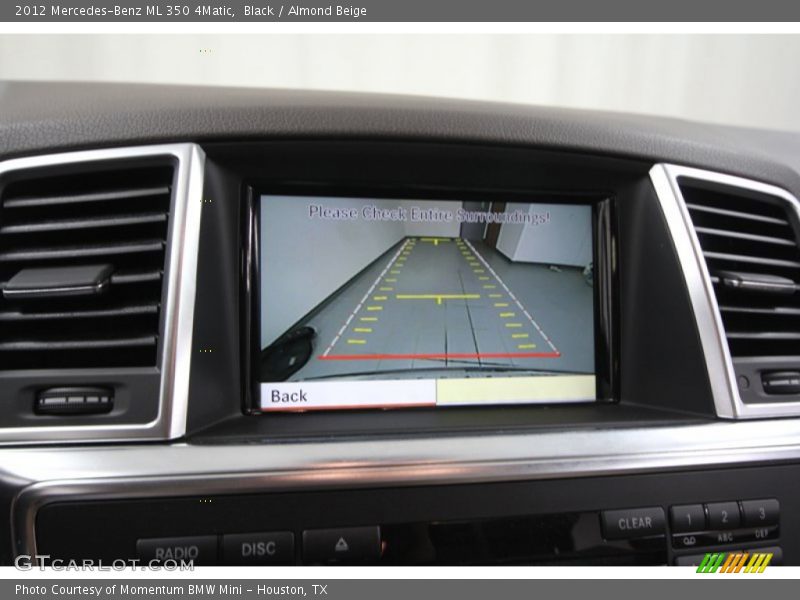 Black / Almond Beige 2012 Mercedes-Benz ML 350 4Matic
