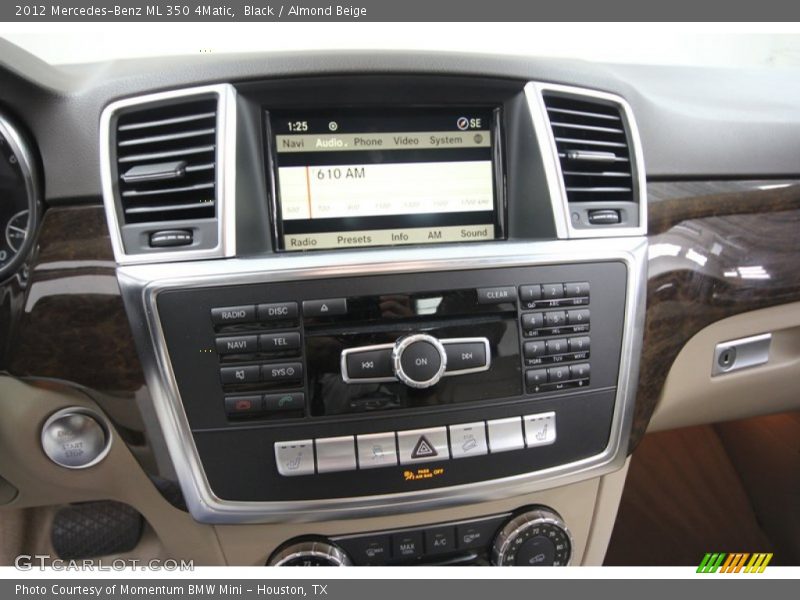 Black / Almond Beige 2012 Mercedes-Benz ML 350 4Matic