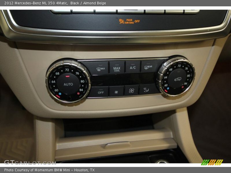 Black / Almond Beige 2012 Mercedes-Benz ML 350 4Matic