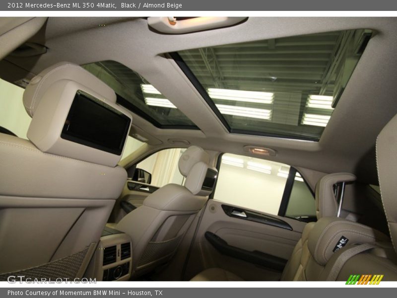 Black / Almond Beige 2012 Mercedes-Benz ML 350 4Matic