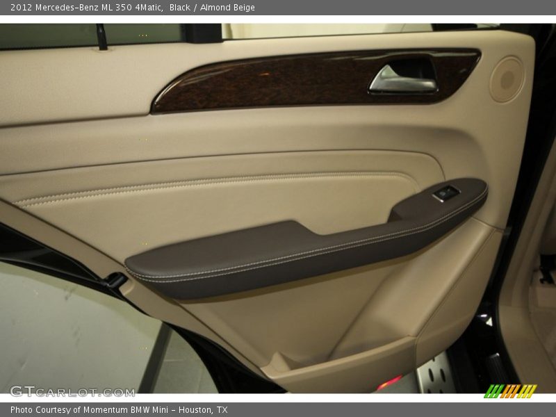 Black / Almond Beige 2012 Mercedes-Benz ML 350 4Matic