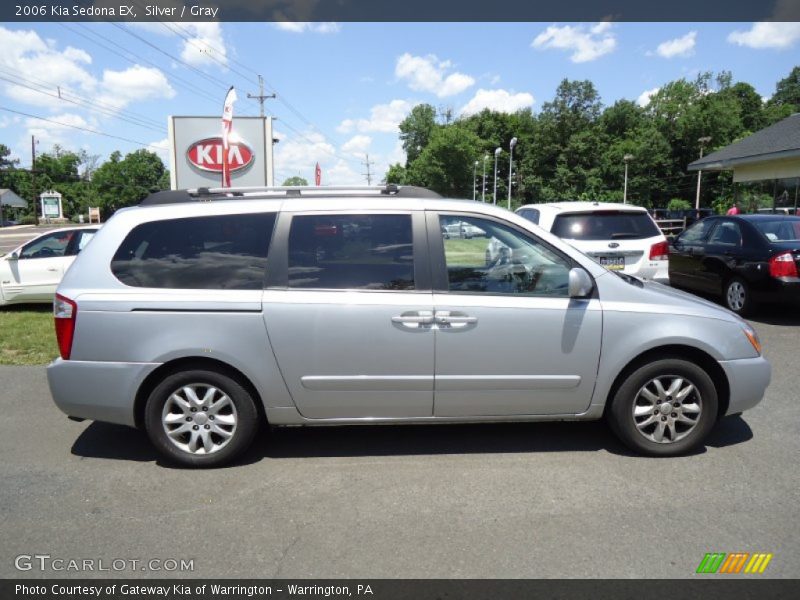 Silver / Gray 2006 Kia Sedona EX