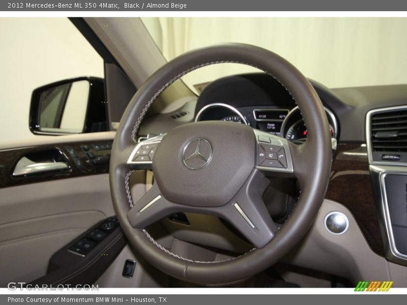 Black / Almond Beige 2012 Mercedes-Benz ML 350 4Matic