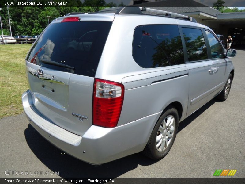 Silver / Gray 2006 Kia Sedona EX
