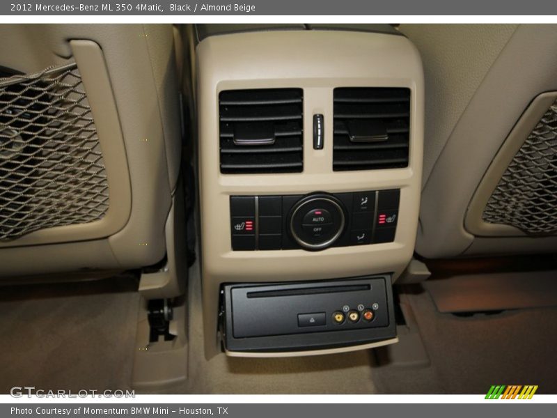 Black / Almond Beige 2012 Mercedes-Benz ML 350 4Matic