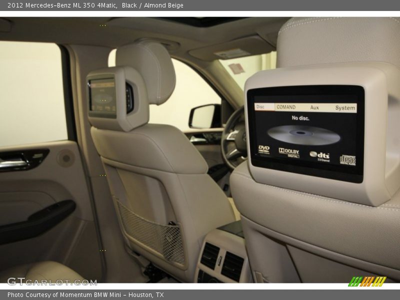 Black / Almond Beige 2012 Mercedes-Benz ML 350 4Matic