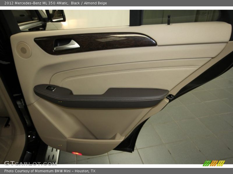 Black / Almond Beige 2012 Mercedes-Benz ML 350 4Matic