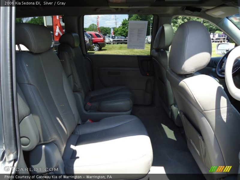 Silver / Gray 2006 Kia Sedona EX