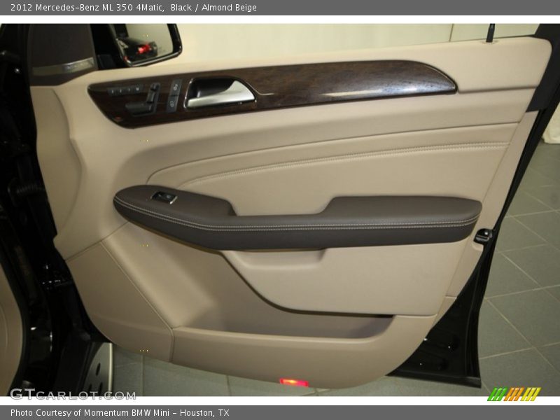 Black / Almond Beige 2012 Mercedes-Benz ML 350 4Matic