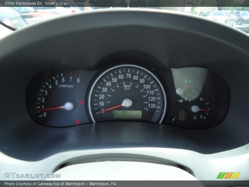 Silver / Gray 2006 Kia Sedona EX