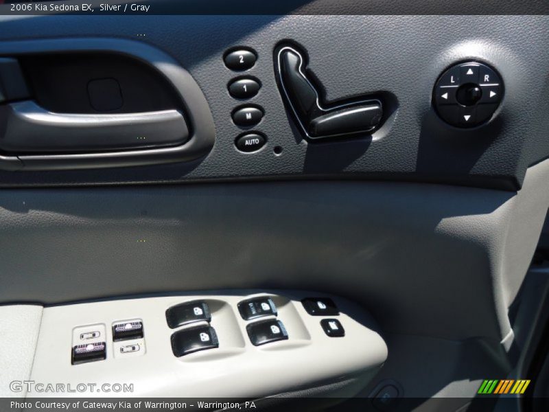 Silver / Gray 2006 Kia Sedona EX