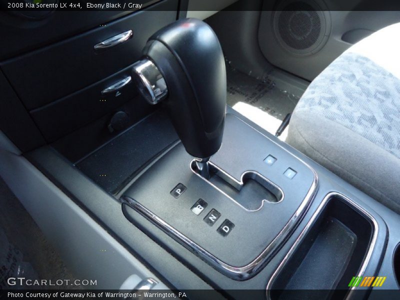 Ebony Black / Gray 2008 Kia Sorento LX 4x4