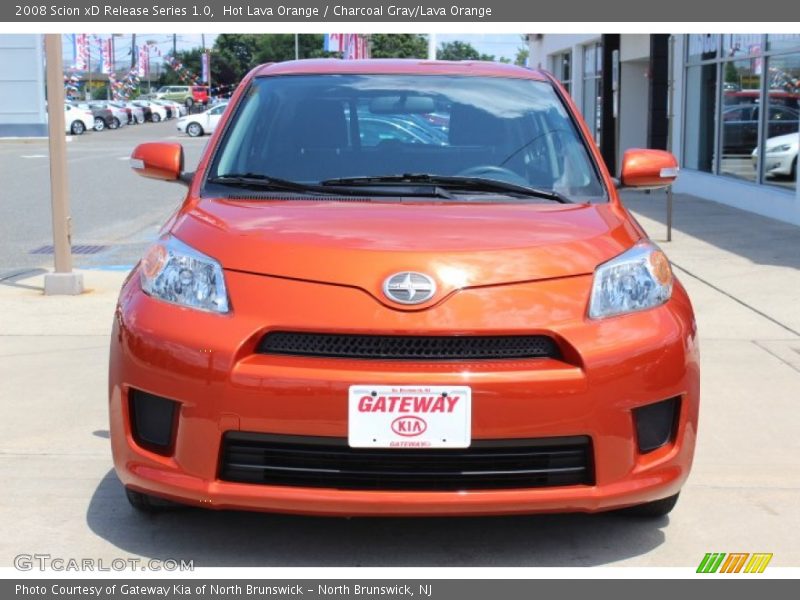 Hot Lava Orange / Charcoal Gray/Lava Orange 2008 Scion xD Release Series 1.0