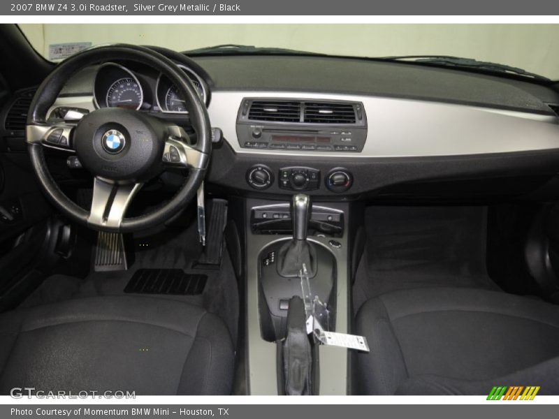 Silver Grey Metallic / Black 2007 BMW Z4 3.0i Roadster