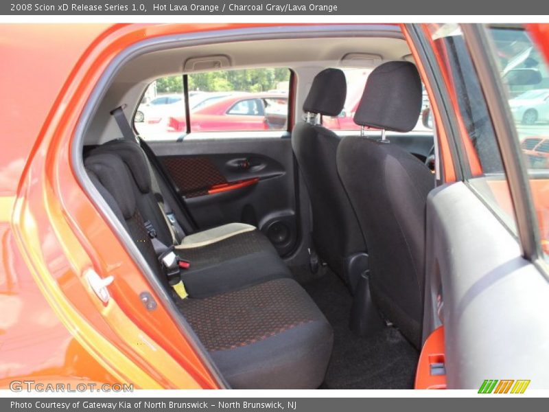  2008 xD Release Series 1.0 Charcoal Gray/Lava Orange Interior