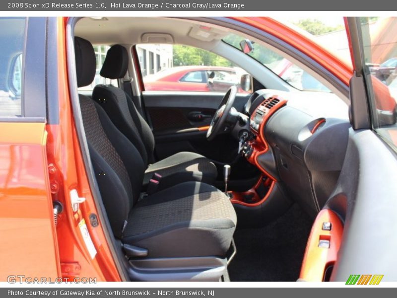  2008 xD Release Series 1.0 Charcoal Gray/Lava Orange Interior