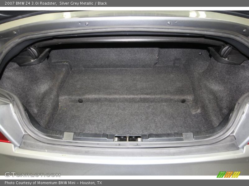 Silver Grey Metallic / Black 2007 BMW Z4 3.0i Roadster