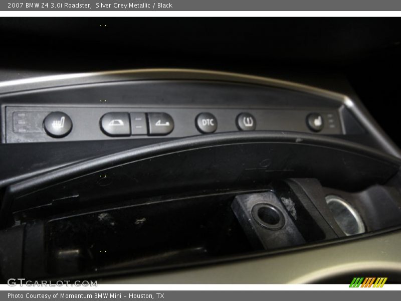 Silver Grey Metallic / Black 2007 BMW Z4 3.0i Roadster