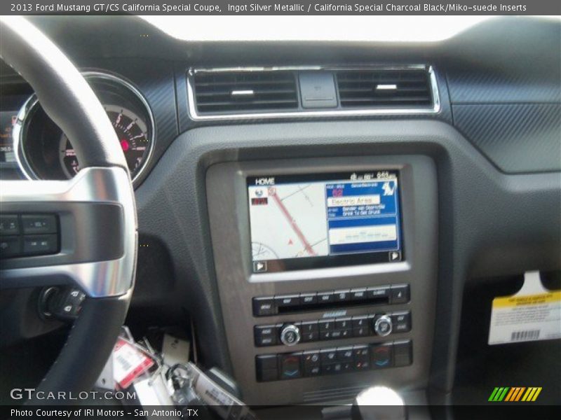 Navigation of 2013 Mustang GT/CS California Special Coupe