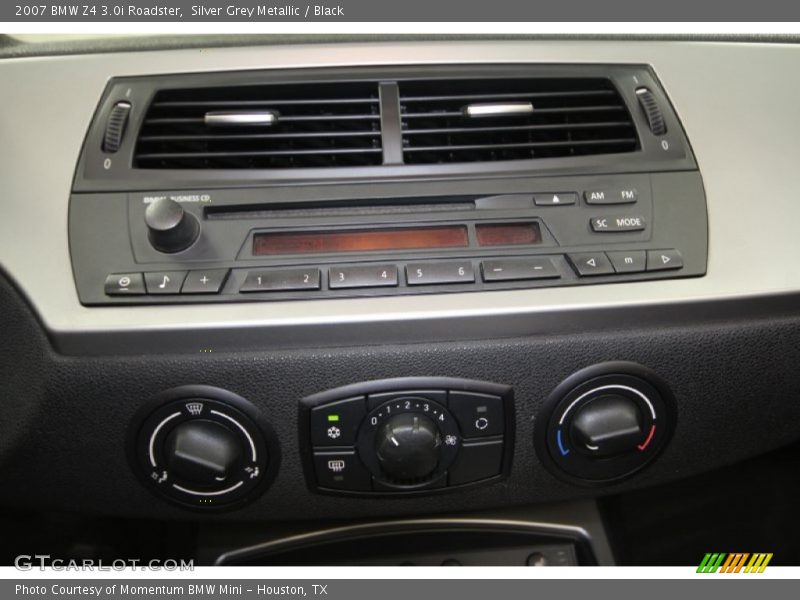 Silver Grey Metallic / Black 2007 BMW Z4 3.0i Roadster