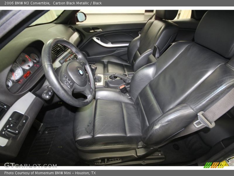  2006 M3 Convertible Black Interior