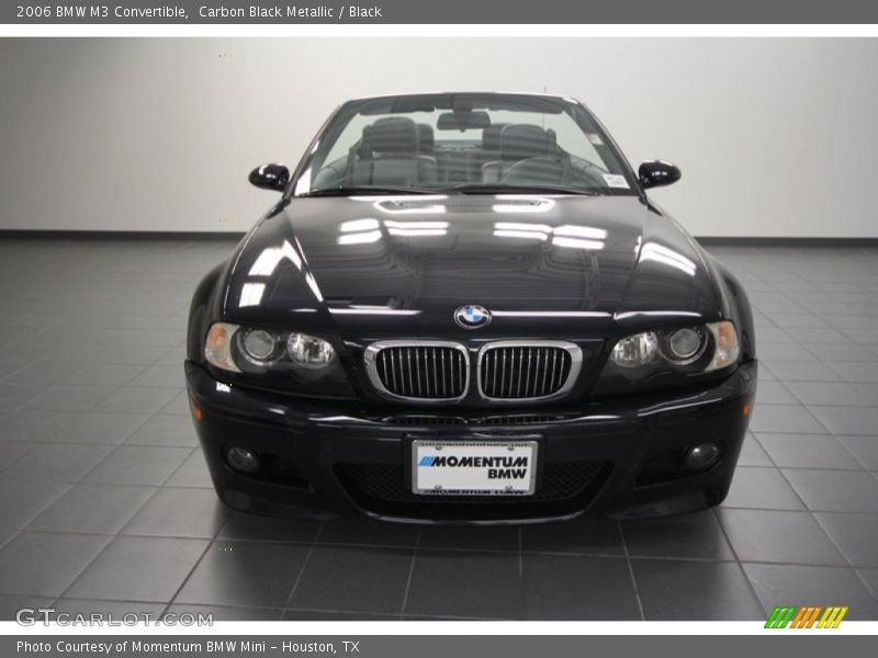 Carbon Black Metallic / Black 2006 BMW M3 Convertible