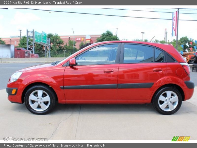  2007 Rio Rio5 SX Hatchback Tropical Red