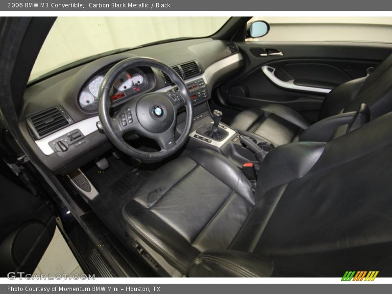 Carbon Black Metallic / Black 2006 BMW M3 Convertible