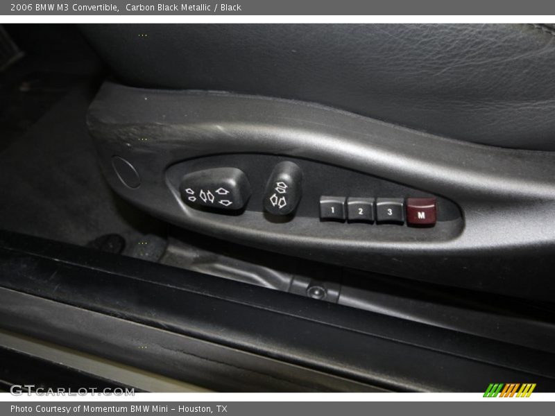 Controls of 2006 M3 Convertible