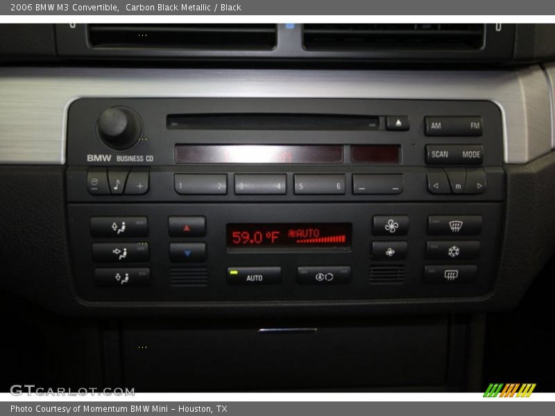 Audio System of 2006 M3 Convertible