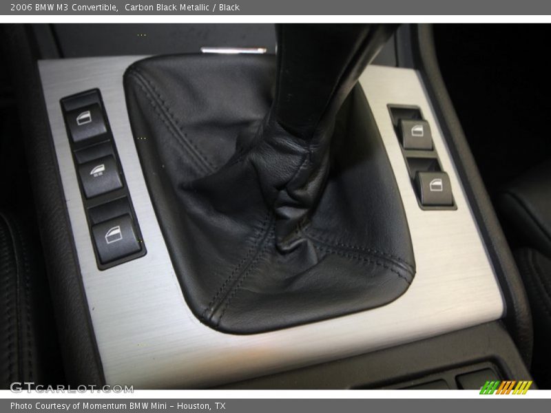 Carbon Black Metallic / Black 2006 BMW M3 Convertible