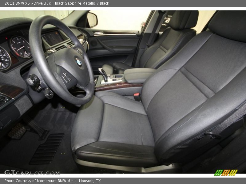 Black Sapphire Metallic / Black 2011 BMW X5 xDrive 35d