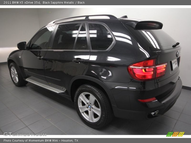 Black Sapphire Metallic / Black 2011 BMW X5 xDrive 35d
