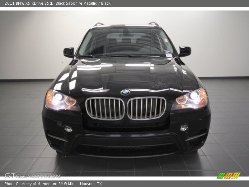 Black Sapphire Metallic / Black 2011 BMW X5 xDrive 35d