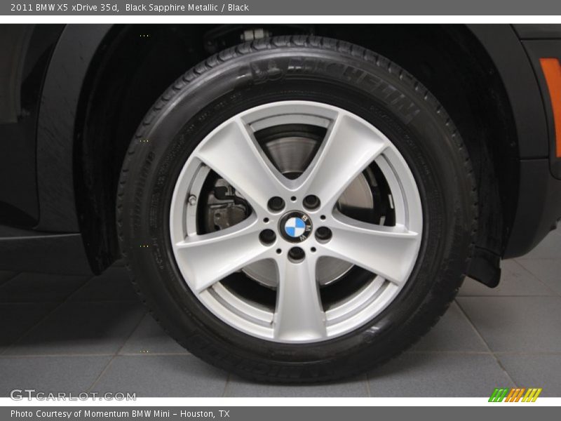Black Sapphire Metallic / Black 2011 BMW X5 xDrive 35d