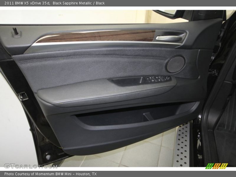 Black Sapphire Metallic / Black 2011 BMW X5 xDrive 35d