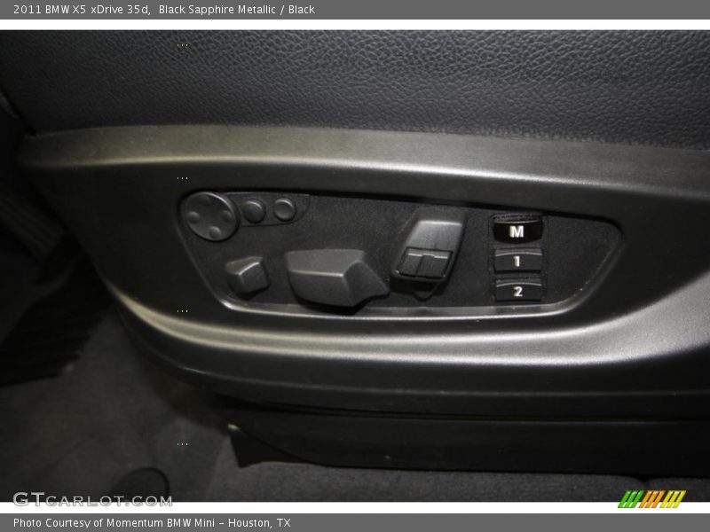Black Sapphire Metallic / Black 2011 BMW X5 xDrive 35d