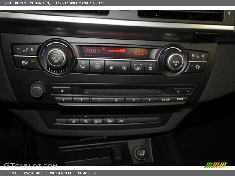 Black Sapphire Metallic / Black 2011 BMW X5 xDrive 35d