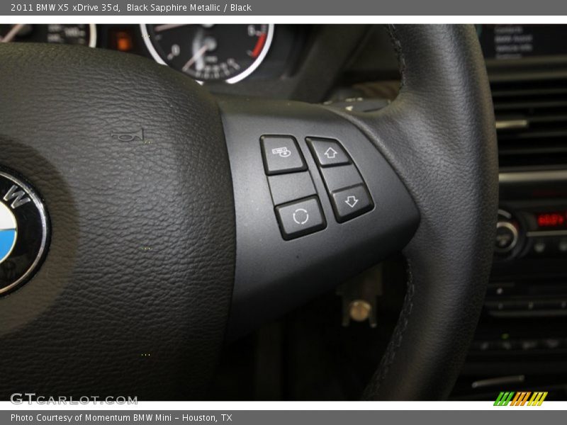 Black Sapphire Metallic / Black 2011 BMW X5 xDrive 35d