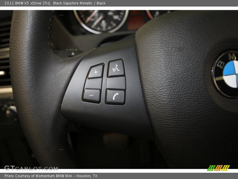 Black Sapphire Metallic / Black 2011 BMW X5 xDrive 35d