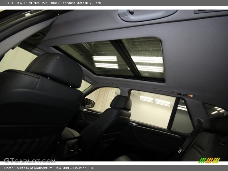 Black Sapphire Metallic / Black 2011 BMW X5 xDrive 35d