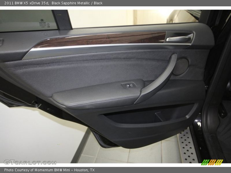 Black Sapphire Metallic / Black 2011 BMW X5 xDrive 35d
